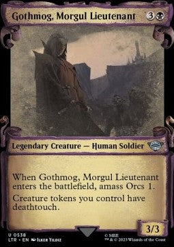 Gothmog, Morgul Lieutenant (V.1)⁣ - The Lord of the Rings: Tales of Middle-earth Holiday Release⁣ (Uncommon)⁣ [538]
