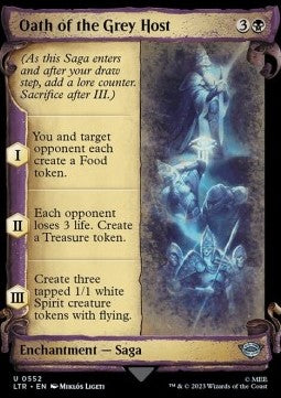 Oath of the Grey Host (V.1)⁣ - The Lord of the Rings: Tales of Middle-earth Holiday Release⁣ (Uncommon)⁣ [552]
