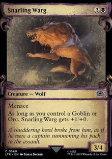 Snarling Warg (V.1)⁣ - The Lord of the Rings: Tales of Middle-earth Holiday Release⁣ (Common)⁣ [560]
