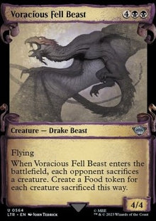 Voracious Fell Beast (V.1)⁣ - The Lord of the Rings: Tales of Middle-earth Holiday Release⁣ (Uncommon)⁣ [564]