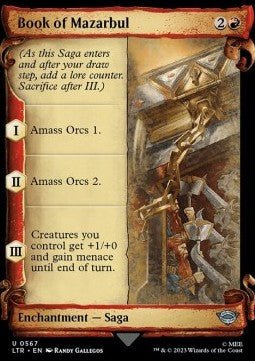 Book of Mazarbul (V.1)⁣ - The Lord of the Rings: Tales of Middle-earth Holiday Release⁣ (Uncommon)⁣ [567]