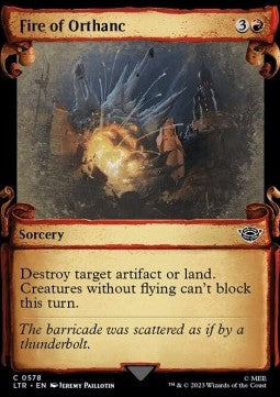 Fire of Orthanc (V.1)⁣ - The Lord of the Rings: Tales of Middle-earth Holiday Release⁣ (Common)⁣ [578]