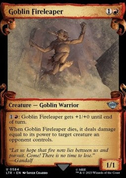 Goblin Fireleaper (V.1)⁣ - The Lord of the Rings: Tales of Middle-earth Holiday Release⁣ (Uncommon)⁣ [584]