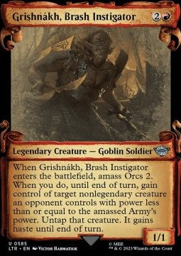 Grishnákh, Brash Instigator (V.1)⁣ - The Lord of the Rings: Tales of Middle-earth Holiday Release⁣ (Uncommon)⁣ [585]