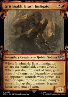 Grishnákh, Brash Instigator (V.1)⁣ - The Lord of the Rings: Tales of Middle-earth Holiday Release⁣ (Uncommon)⁣ [585]
