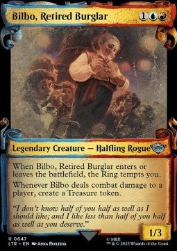 Bilbo, Retired Burglar (V.1)⁣ - The Lord of the Rings: Tales of Middle-earth Holiday Release⁣ (Uncommon)⁣ [647]