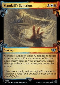 Gandalf's Sanction (V.1)⁣ - The Lord of the Rings: Tales of Middle-earth Holiday Release⁣ (Uncommon)⁣ [659]