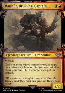 Mauhúr, Uruk-hai Captain (V.1)⁣ - The Lord of the Rings: Tales of Middle-earth Holiday Release⁣ (Uncommon)⁣ [665]