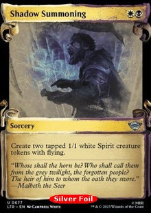 Shadow Summoning (V.2)⁣ - The Lord of the Rings: Tales of Middle-earth Holiday Release⁣ (Uncommon)⁣ [677]