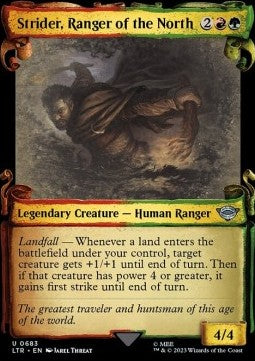Strider, Ranger of the North (V.1)⁣ - The Lord of the Rings: Tales of Middle-earth Holiday Release⁣ (Uncommon)⁣ [683]