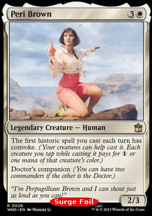 Peri Brown (V.2)⁣ - Universes Beyond: Doctor Who: Extras⁣ (Rare)⁣ [631]