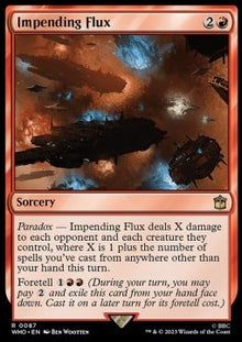 Impending Flux⁣ - Universes Beyond: Doctor Who⁣ (Rare)⁣ [87]