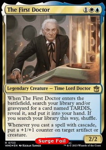 The First Doctor (V.3)⁣ - Universes Beyond: Doctor Who: Extras⁣ (Rare)⁣ [733]