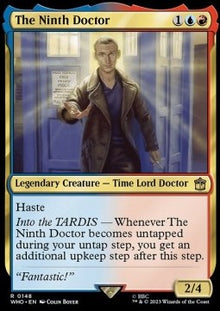 The Ninth Doctor⁣ - Universes Beyond: Doctor Who⁣ (Rare)⁣ [148]