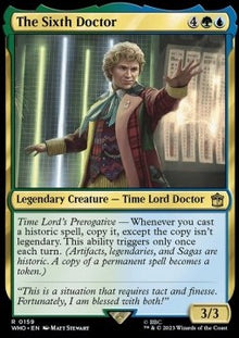 The Sixth Doctor⁣ - Universes Beyond: Doctor Who⁣ (Rare)⁣ [159]