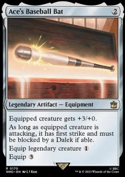 Ace's Baseball Bat⁣ - Universes Beyond: Doctor Who⁣ (Rare)⁣ [170]