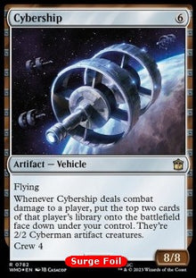 Cybership (V.2)⁣ - Universes Beyond: Doctor Who: Extras⁣ (Rare)⁣ [782]