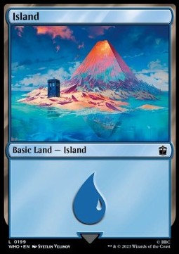 Island (V.2)⁣ - Universes Beyond: Doctor Who⁣ (Land)⁣ [199]