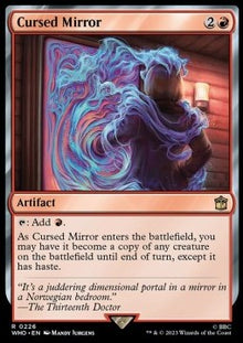 Cursed Mirror⁣ - Universes Beyond: Doctor Who⁣ (Rare)⁣ [226]