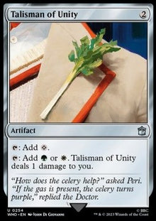 Talisman of Unity⁣ - Universes Beyond: Doctor Who⁣ (Uncommon)⁣ [254]