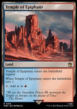Temple of Epiphany⁣ - Universes Beyond: Doctor Who⁣ (Rare)⁣ [316]