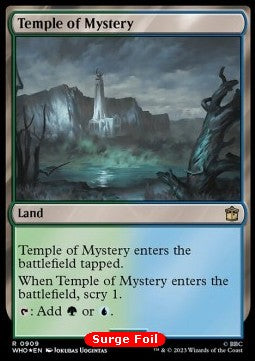 Temple of Mystery (V.1)⁣ - Universes Beyond: Doctor Who: Extras⁣ (Rare)⁣ [909]