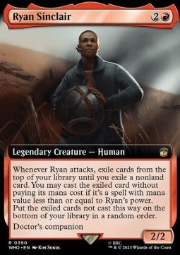 Ryan Sinclair (V.1)⁣ - Universes Beyond: Doctor Who: Extras⁣ (Rare)⁣ [390]