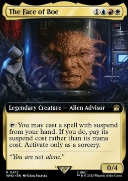 The Face of Boe (V.1)⁣ - Universes Beyond: Doctor Who: Extras⁣ (Rare)⁣ [412]