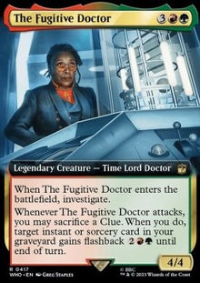 The Fugitive Doctor (V.1)⁣ - Universes Beyond: Doctor Who: Extras⁣ (Rare)⁣ [417]