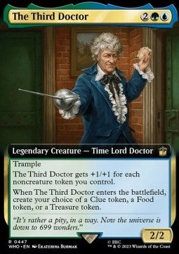 The Third Doctor (V.1)⁣ - Universes Beyond: Doctor Who: Extras⁣ (Rare)⁣ [447]