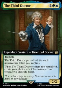The Third Doctor (V.1)⁣ - Universes Beyond: Doctor Who: Extras⁣ (Rare)⁣ [447]