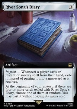 River Song's Diary (V.1)⁣ - Universes Beyond: Doctor Who: Extras⁣ (Rare)⁣ [460]