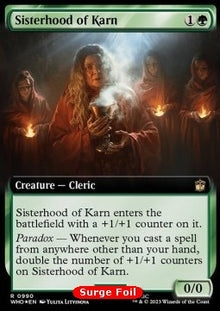 Sisterhood of Karn (V.3)⁣ - Universes Beyond: Doctor Who: Extras⁣ (Rare)⁣ [990]