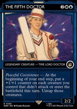 The Fifth Doctor (V.2)⁣ - Universes Beyond: Doctor Who: Extras⁣ (Rare)⁣ [556]