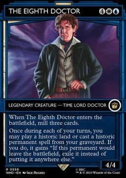 The Eighth Doctor (V.2)⁣ - Universes Beyond: Doctor Who: Extras⁣ (Rare)⁣ [559]