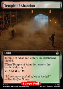 Temple of Abandon (V.3)⁣ - Universes Beyond: Doctor Who: Extras⁣ (Rare)⁣ [1114]
