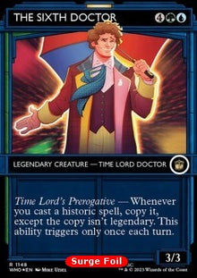 The Sixth Doctor (V.5)⁣ - Universes Beyond: Doctor Who: Extras⁣ (Rare)⁣ [1148]