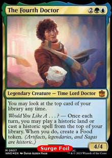The Fourth Doctor (V.3)⁣ - Universes Beyond: Doctor Who: Extras⁣ (Mythic)⁣ [607]