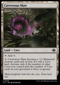 Cavernous Maw⁣ - The Lost Caverns of Ixalan⁣ (Uncommon)⁣ [270]