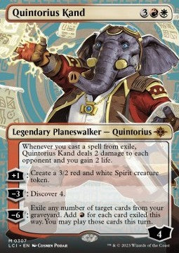 Quintorius Kand (V.1)⁣ - The Lost Caverns of Ixalan: Extras⁣ (Mythic)⁣ [307]