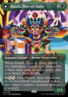 Huatli, Poet of Unity // Roar of the Fifth People (V.2)⁣ - The Lost Caverns of Ixalan: Extras⁣ (Mythic)⁣ [339]
