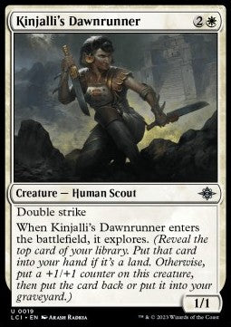 Kinjalli's Dawnrunner⁣ - The Lost Caverns of Ixalan⁣ (Uncommon)⁣ [19]