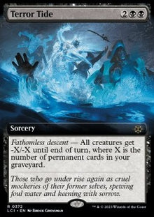 Terror Tide⁣ - The Lost Caverns of Ixalan: Extras⁣ (Rare)⁣ [372]