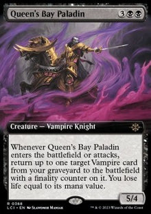 Queen's Bay Paladin⁣ - The Lost Caverns of Ixalan: Extras⁣ (Rare)⁣ [368]
