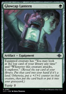 Glowcap Lantern⁣ - The Lost Caverns of Ixalan⁣ (Uncommon)⁣ [187]