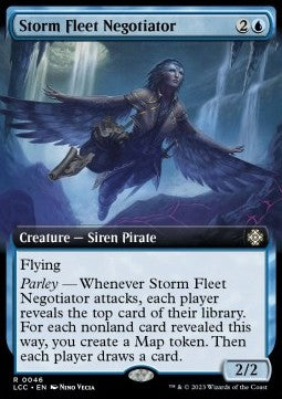 Storm Fleet Negotiator⁣ - Commander: The Lost Caverns of Ixalan: Extras⁣ (Rare)⁣ [46]
