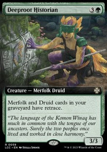 Deeproot Historian⁣ - Commander: The Lost Caverns of Ixalan: Extras⁣ (Rare)⁣ [59]