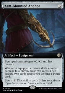 Arm-Mounted Anchor⁣ - Commander: The Lost Caverns of Ixalan: Extras⁣ (Rare)⁣ [67]