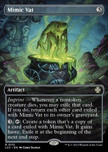 Mimic Vat⁣ - Commander: The Lost Caverns of Ixalan: Extras⁣ (Rare)⁣ [115]