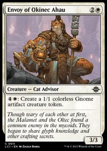 Envoy of Okinec Ahau⁣ - The Lost Caverns of Ixalan⁣ (Common)⁣ [11]